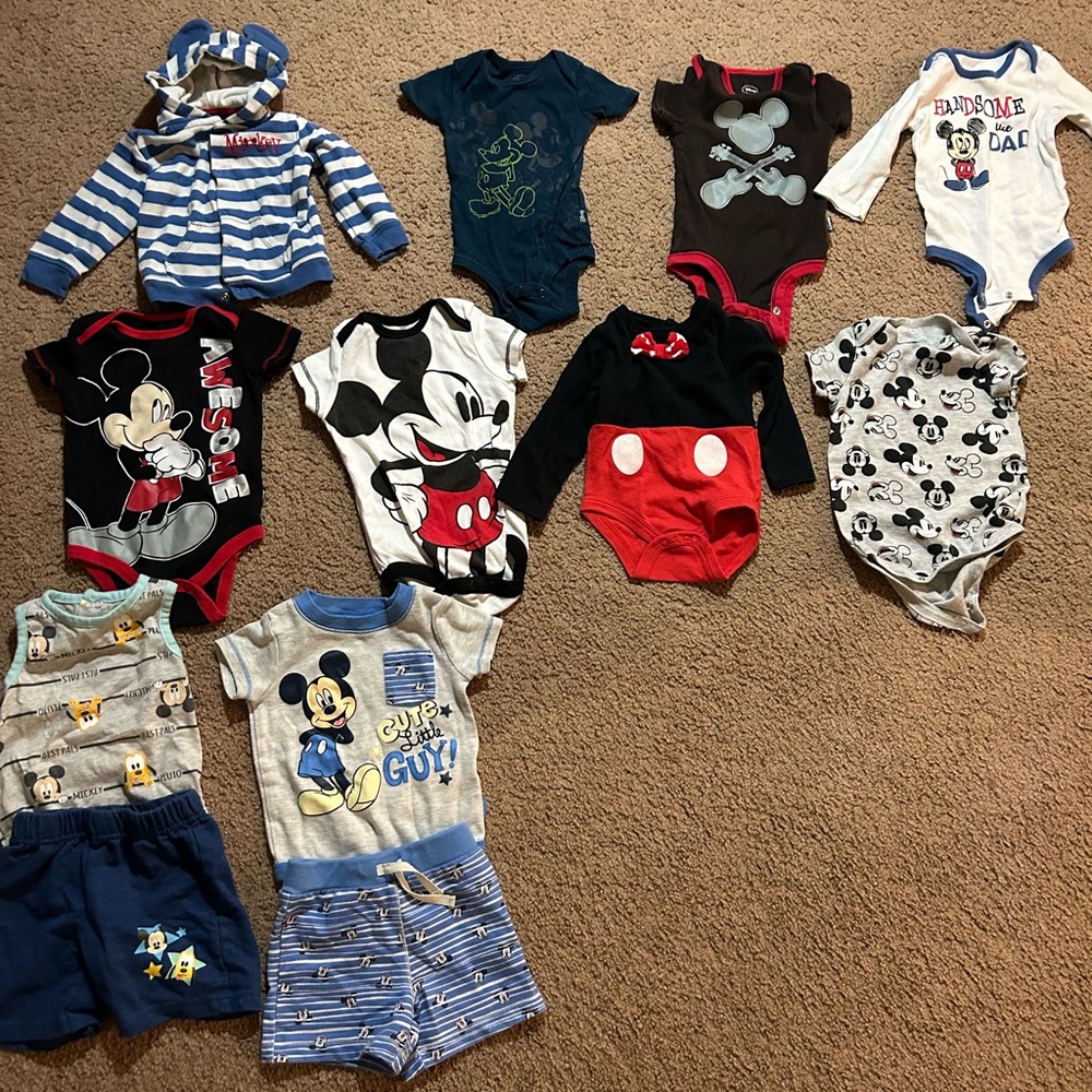 Baby Mickey Mouse bundle